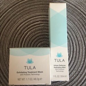 New Tula Urban Defense Mist/Exfoliating Mask Set